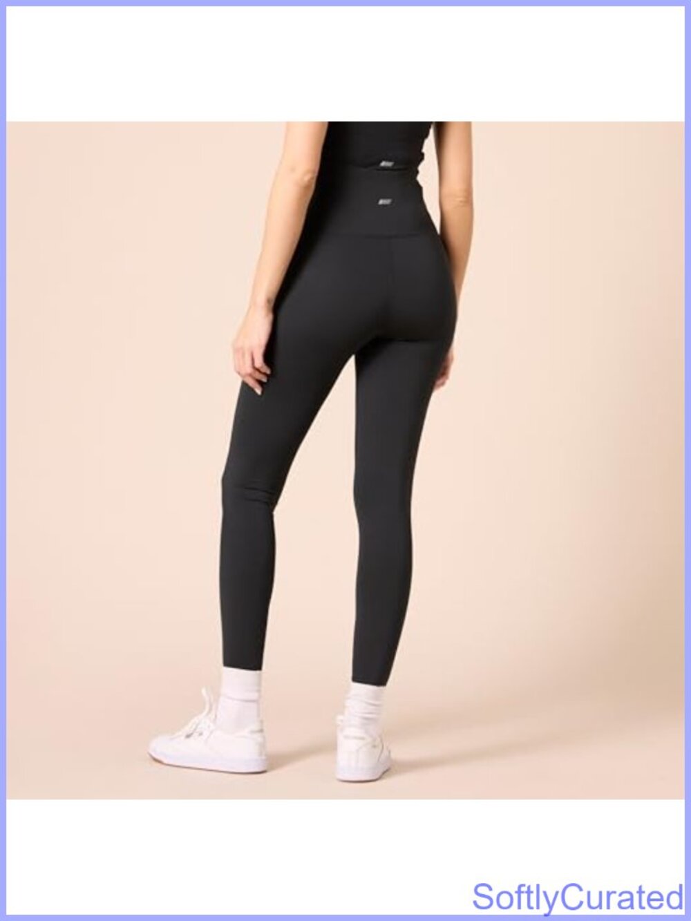 Maternity Leggings Over Belly Sculpt Full Length Pregnancy Pants - Picture 2 of 6